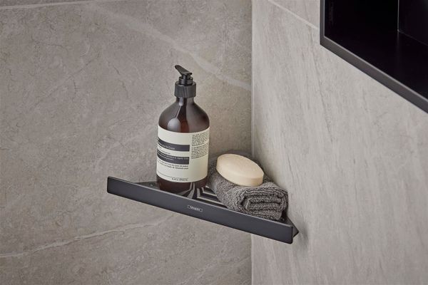 Hansgrohe Seifenkorb, 26 x 305 x 148 mm, Farbe schwarz Bild 3