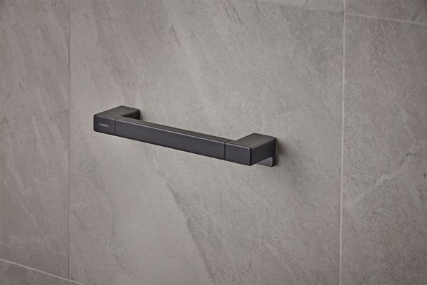 Hansgrohe Haltestange AddStoris matt, Farbe schwarz Bild 2