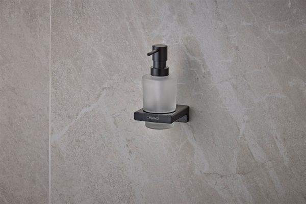 Hansgrohe Lotionspender AddStoris, 158 x 81 x 118 mm, Farbe schwarz Bild 2