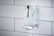 Hansgrohe Zahnputzbecher AddStoris verchromt, 94 x 81 x 91 mm, Farbe hochglanz Bild 4