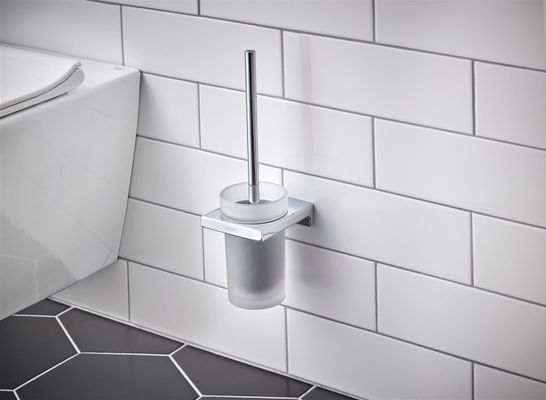 Hansgrohe Bürstengarnitur AddStoris Wandmontage, verchromt, Farbe chrom Bild 3