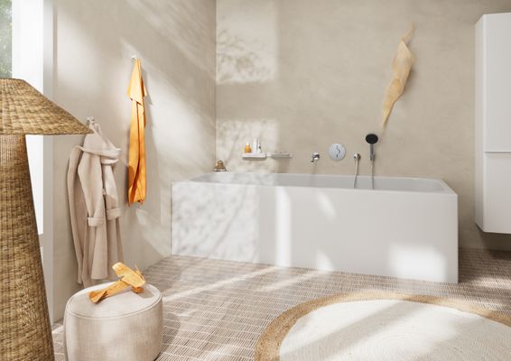 Hansgrohe Handbrause Pulsify 105 3-strahlig, Relaxation, verchromt, Farbe chrom Bild 21