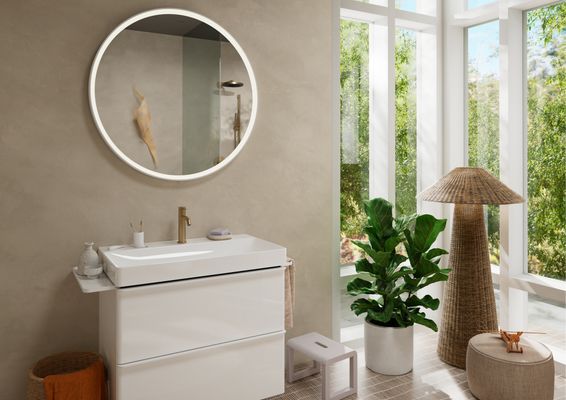 Hansgrohe WTM 110 Tecturis S, mit Zugstangen-Ablaufgarnitur BBR, Farbe bronze Bild 6