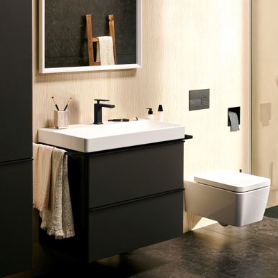 Hansgrohe WTM 110 Tecturis E CoolStart EcoSmart+ mit Zugstangen-Ablaufg. MSW, Farbe schwarz Bild 7