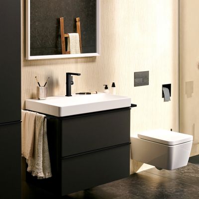 Hansgrohe WTM 210 Tecturis E Fine CoolStart EcoSmart+, Schwenkauslauf, Push-Open MSW, Farbe schwarz Bild 5