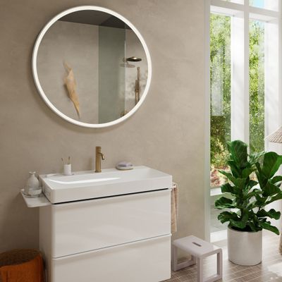 Hansgrohe WTM 110 Tecturis S, mit Zugstangen-Ablaufgarnitur BBR, Farbe bronze Bild 7