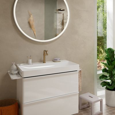 Hansgrohe WTM 150 Tecturis S Fine CoolStart EcoSmart+ mit Push-Open Ablaufg. BBR, Farbe bronze Bild 6