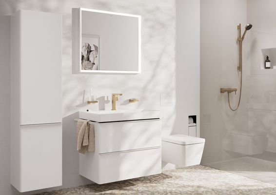 Hansgrohe Seifenschale AddStoris brushed, 52 x 107 x 109 mm, Farbe bronze Bild 15