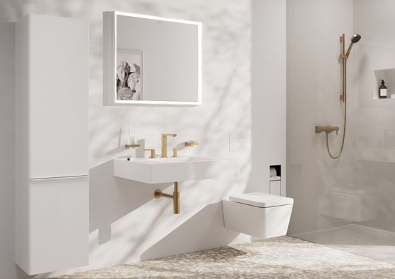 Hansgrohe Seifenschale AddStoris brushed, 52 x 107 x 109 mm, Farbe bronze Bild 16