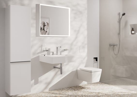Hansgrohe Zahnputzbecher AddStoris verchromt, 94 x 81 x 91 mm, Farbe chrom Bild 28