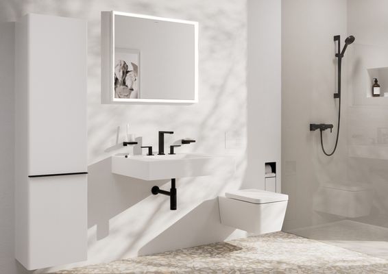 Hansgrohe Seifenschale AddStoris, 52 x 107 x 109 mm, Farbe schwarz Bild 77