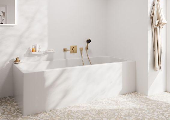 Hansgrohe Brausehalter Porter S brushed, Farbe bronze Bild 5