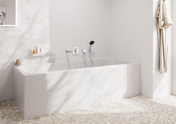 Hansgrohe Handbrause Pulsify 105 3-strahlig, Relaxation, verchromt, Farbe chrom Bild 24