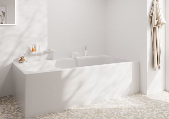 Hansgrohe Wandstange WallStoris 500 matt, 500 x 12 mm, Farbe weiß Bild 24