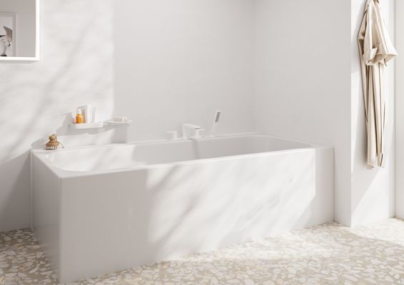 Hansgrohe Wandstange WallStoris 500 matt, 500 x 12 mm, Farbe weiß Bild 29