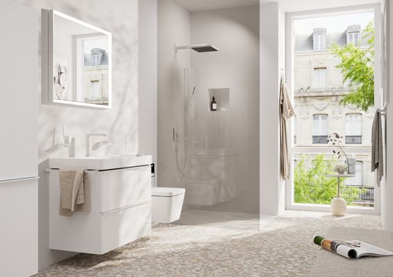 Hansgrohe Zahnputzbecher AddStoris matt weiss, 94 x 81 x 91 mm, Farbe weiß Bild 31
