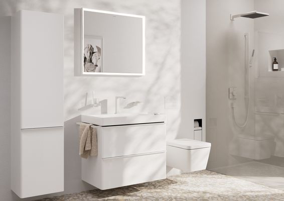 Hansgrohe Brausearm E 390 mm matt, 438 mm, Farbe weiß Bild 7