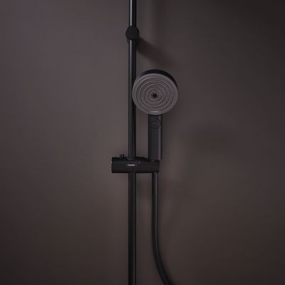 Hansgrohe Handbrause Pulsify 105 3-strahlig, EcoSmart, Relaxation, Farbe schwarz Bild 6