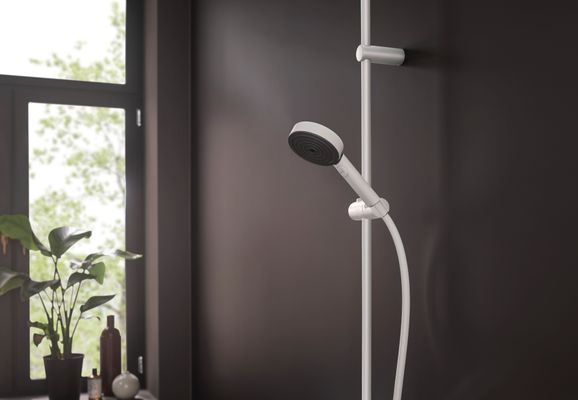 Hansgrohe Handbrause Pulsify S 105 3jet Relaxation matt, Farbe weiß Bild 19