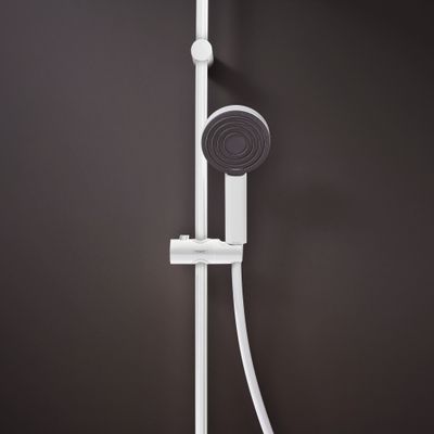 Hansgrohe Handbrause Pulsify S 105 1jet EcoSmart+ matt, Farbe weiß Bild 4
