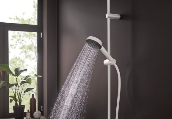 Hansgrohe Handbrause Pulsify S 105 1jet EcoSmart+ matt, Farbe weiß Bild 13