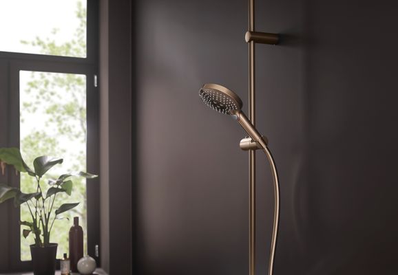 Hansgrohe Handbrause Raindance Select S 120 3jet PowderRain BBR, Farbe bronze Bild 8