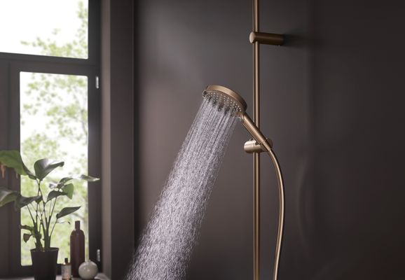 Hansgrohe Handbrause Raindance Select S 120 3jet PowderRain BBR, Farbe bronze Bild 9