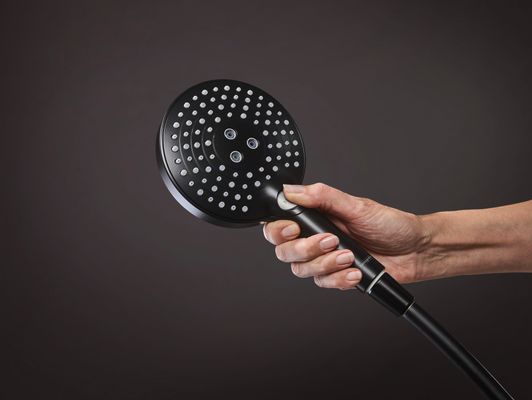 Hansgrohe Handbrause Raindance Select S 120 3jet PowderRain, Farbe schwarz Bild 3