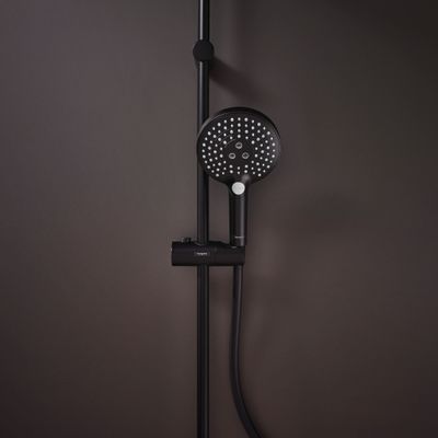 Hansgrohe Handbrause Raindance Select S 120 3jet PowderRain, Farbe schwarz Bild 6