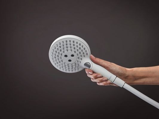 Hansgrohe Showerpipe Raindance Select S 240 1jet PowderRain matt, 1109 x 305 x 582 mm, Farbe weiß Bild 4