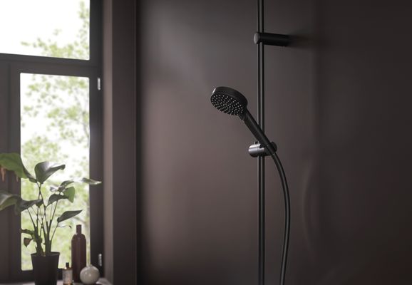 Hansgrohe Handbrause 100 Vernis Blend Vario EcoSmart, Farbe schwarz Bild 13