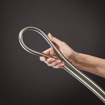 Hansgrohe Brausenschlauch Isiflex B 1600 mm BSO edelstahl-optik, Farbe Edelstahl Bild 3