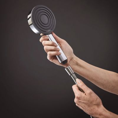 Hansgrohe Brausenschlauch Isiflex B 1600 mm BSO edelstahl-optik, Farbe Edelstahl Bild 4