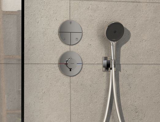 Hansgrohe Fertigset UP-Absperrventil ShowerSelect Comfort S, 3 Verbraucher, Farbe chrom Bild 2