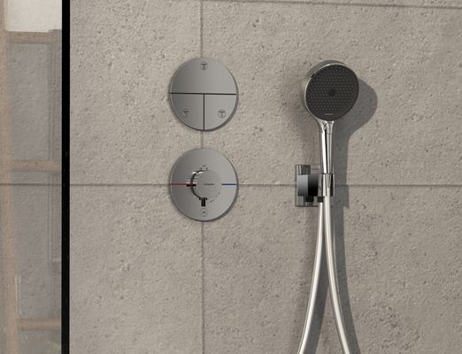 Hansgrohe Fertigset UP-Thermostat ShowerSelect Comfort S, 1 Verbraucher / 1 Ausgang, Farbe chrom Bild 2