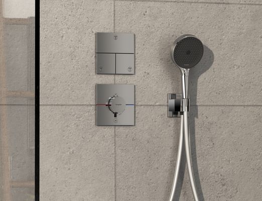 Hansgrohe Fertigset UP-Thermostat ShowerSelect Comfort E, 1 Verbraucher / 1 Ausgang, Farbe chrom Bild 2