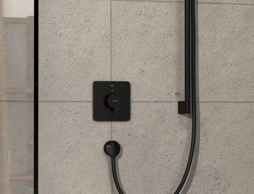 Hansgrohe Fertigset UP-Thermostat ShowerSelect Comfort Q, 1 Verbraucher, Farbe schwarz Bild 3