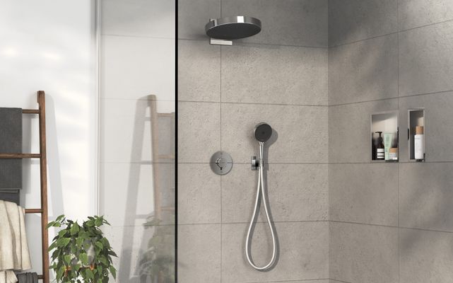 Hansgrohe Fertigset UP-Thermostat ShowerSelect Comfort S, 2 Verbraucher, Farbe chrom Bild 32