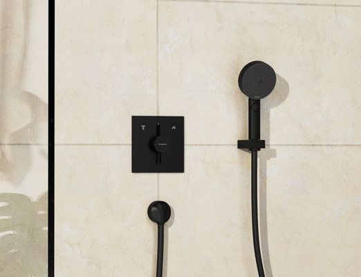 Hansgrohe Fertigset UP-Mischer DuoTurn E, 2 Verbraucher, Farbe schwarz Bild 2