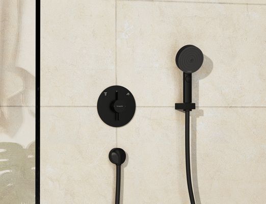 Hansgrohe Fertigset UP-Mischer DuoTurn S, 2 Verbraucher, Farbe schwarz Bild 2