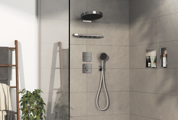 Hansgrohe Fertigset UP-Absperrventil ShowerSelect Comfort Q, 3 Verbraucher, Farbe chrom Bild 6