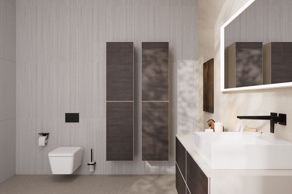 Hansgrohe Aufsatzwaschtisch ge Xevolos E 500 x 480 mm ohne Hahnl.Überl.SmartClean weiss, 190 x 480 mm, Farbe weiß Bild 9