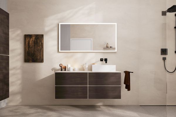 Hansgrohe Aufsatzwaschtisch ge Xevolos E 500 x 480 mm ohne Hahnl.Überl.SmartClean weiss, 190 x 480 mm, Farbe weiß Bild 12