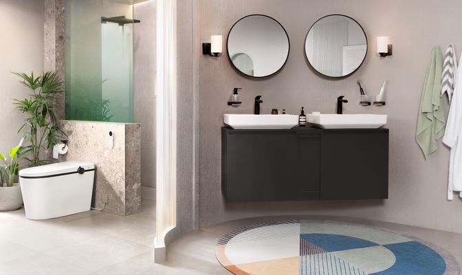 Hansgrohe Waschtischmischer 110 Vivenis CoolStart, mit Zugstangen-Ablaufg.MSW, Farbe schwarz Bild 7