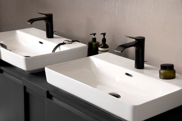 Hansgrohe Waschtischmischer 110 Vivenis CoolStart, mit Zugstangen-Ablaufg.MSW, Farbe schwarz Bild 4