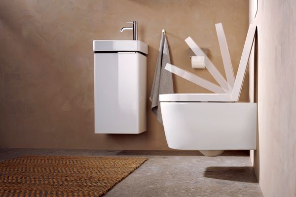 Hansgrohe Handbwaschbecken Xelu Q 360 x 250 mm mit Abl.re.mit Hahn./ohne Überl.SmartClean weiss, 115 x 250 mm, Farbe weiß Bild 25