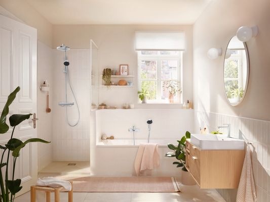 Hansgrohe Brausehalter Porter'C verchromt, Farbe chrom Bild 3