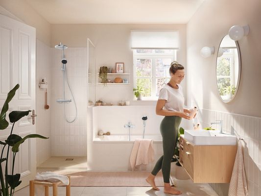 Hansgrohe Brausehalter Porter'C verchromt, Farbe chrom Bild 4