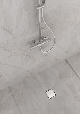 Hansgrohe Komplettset Punktab.RainDrain Brilliance 100 x 100 mm BST, 117 x 110 x 110 mm Bild 4