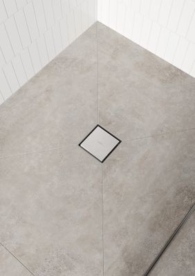 Hansgrohe Komplettset RainDrain Spot 150 x 150 mm Punktablauf befl.u.Installationsset BST, 104 x 226 x 226 mm, Farbe Edelstahl-Optik (silber) Bild 8